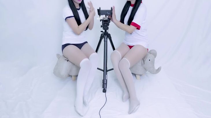 [晓晓小UP]ASMR双胞胎精油按摩啪啪