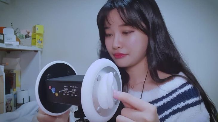 ASMR-l-골무손가락!-귀파기,노토킹-NoTalking-EarCleaning