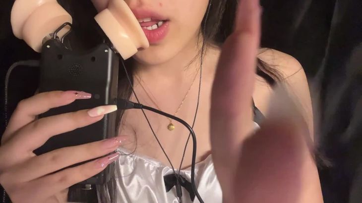 [璐璐哄睡屋]付费帮女郎情景高跟鞋网袜甜麦ASMR减压视频集 55