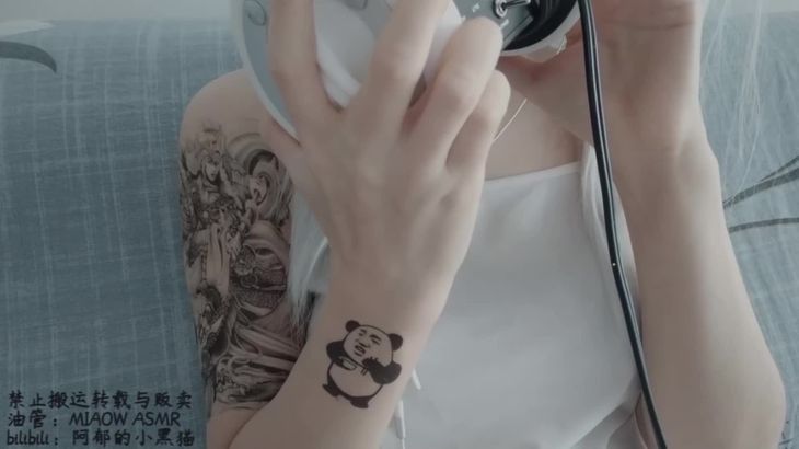 [阿郁的小黑猫]经典ASMR助眠视频合集 61