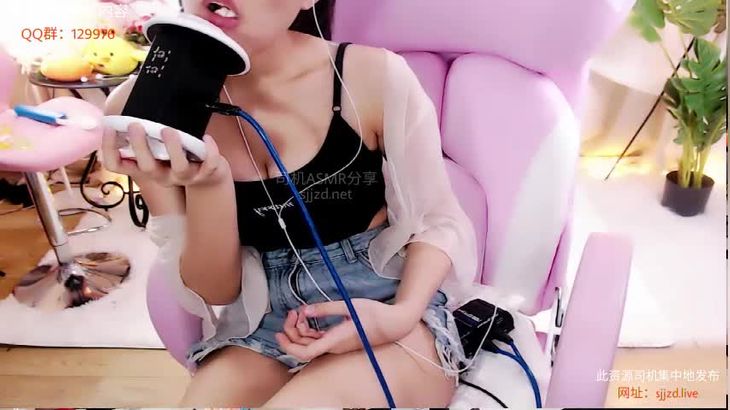 [白鹿姬ASMR]棒棒糖舔耳