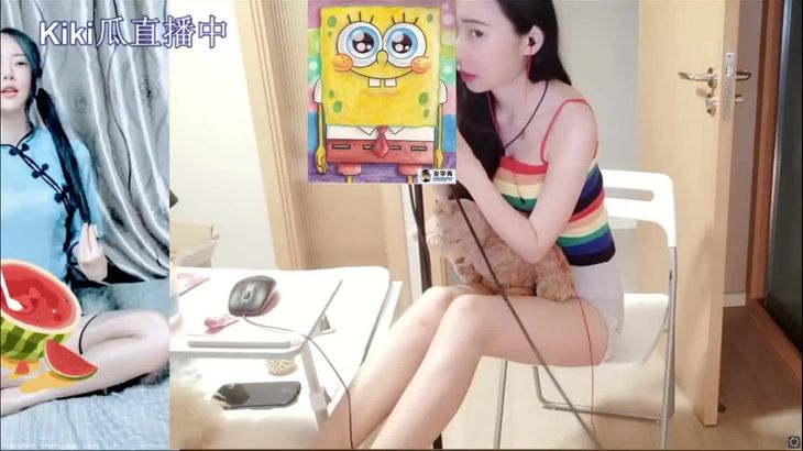 [kiki瓜]ASMR直播录像，抽奖触发各种口腔音