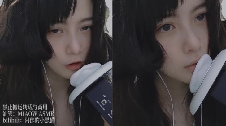 [阿郁的小黑猫]经典ASMR助眠视频合集 25